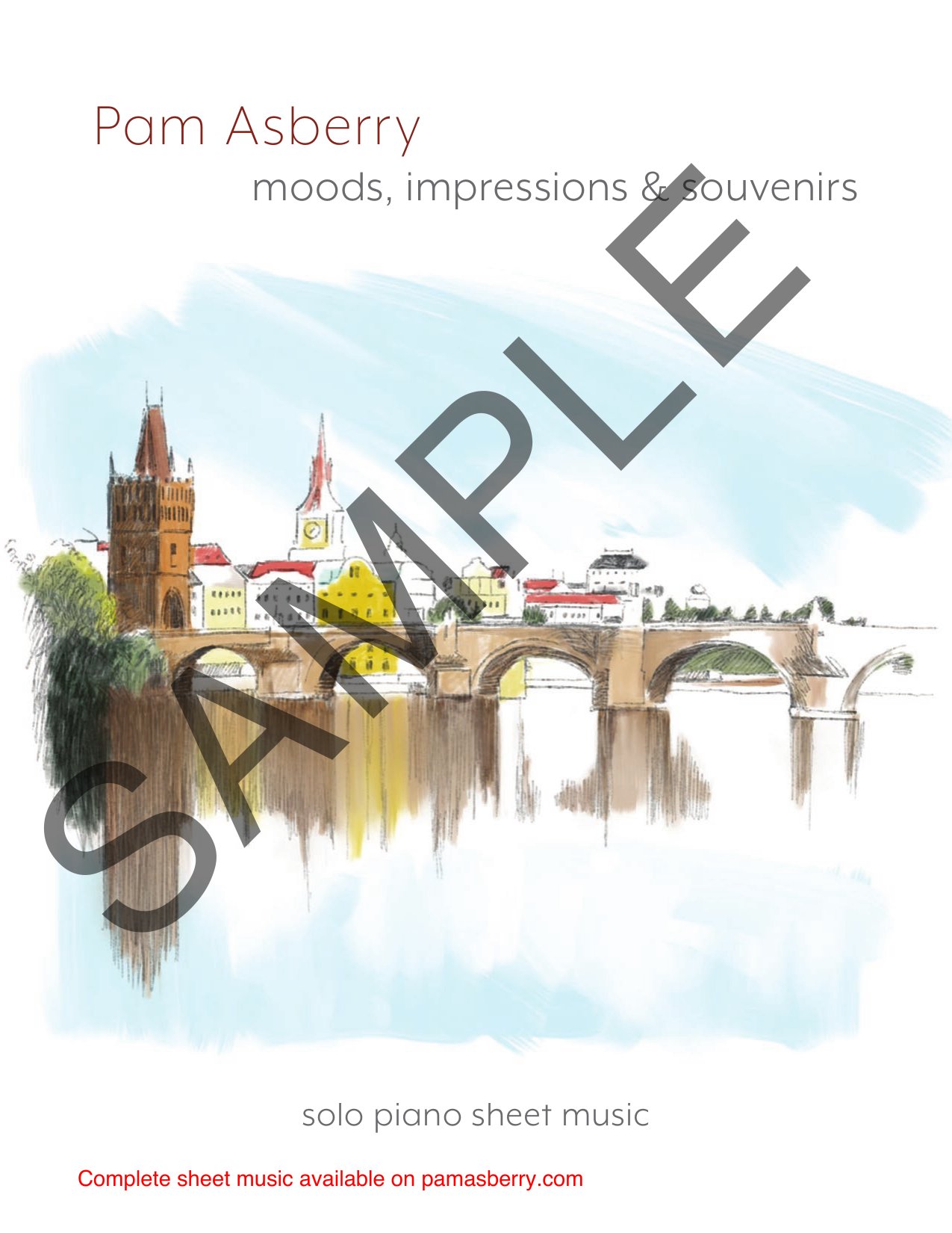 Moods, Impressions & Souvenirs Solo Piano Sheet Music (Downloadable) sample page 1