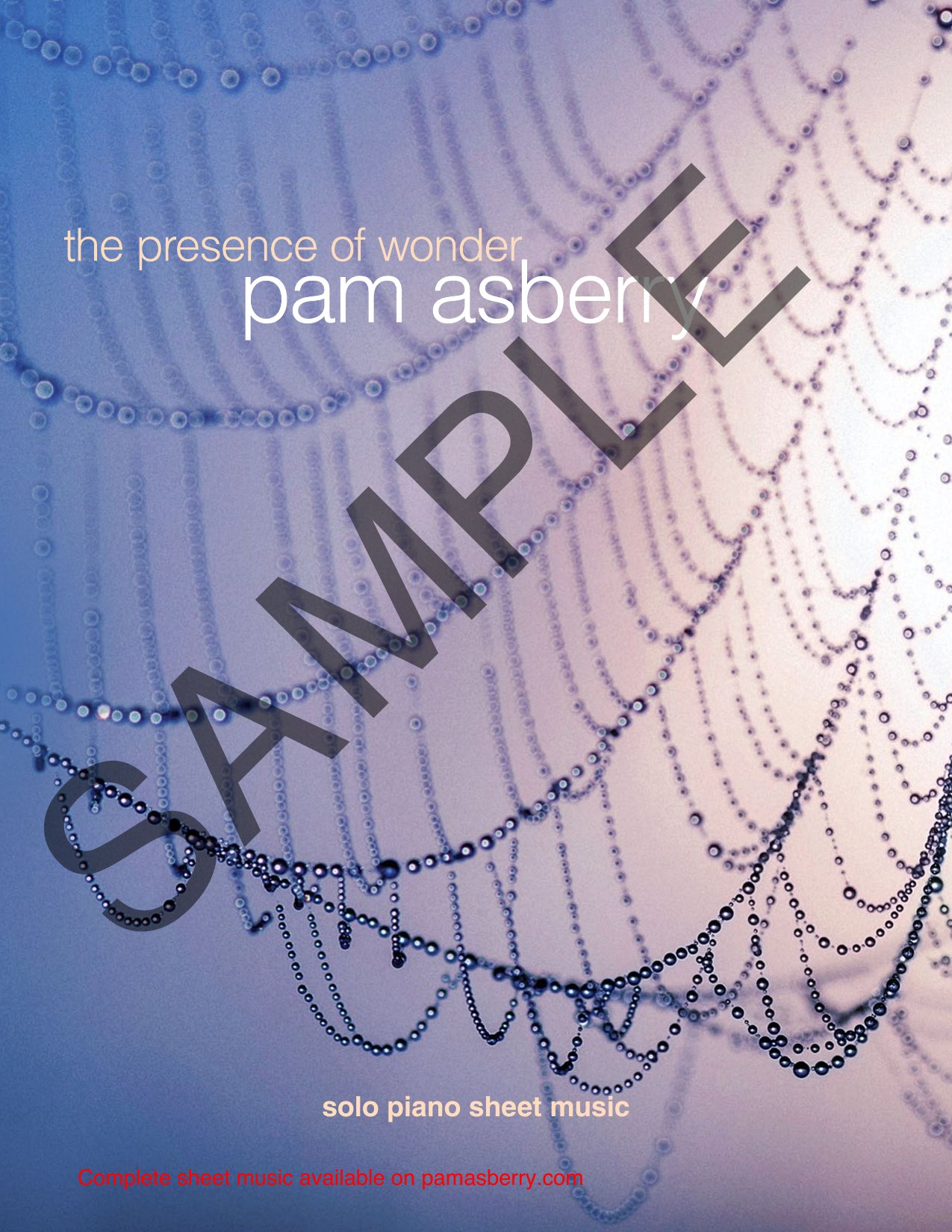 The Presence of Wonder Solo Piano Sheet Music (Downloadable) sample page 1